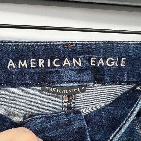 American Eagle Outfitters Blue Ankle Jeans - Picture 5 of 11